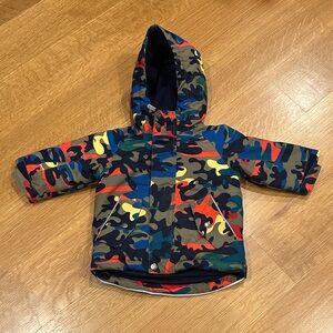 Hanna Andersson Multicolor Camo Kids Jacket